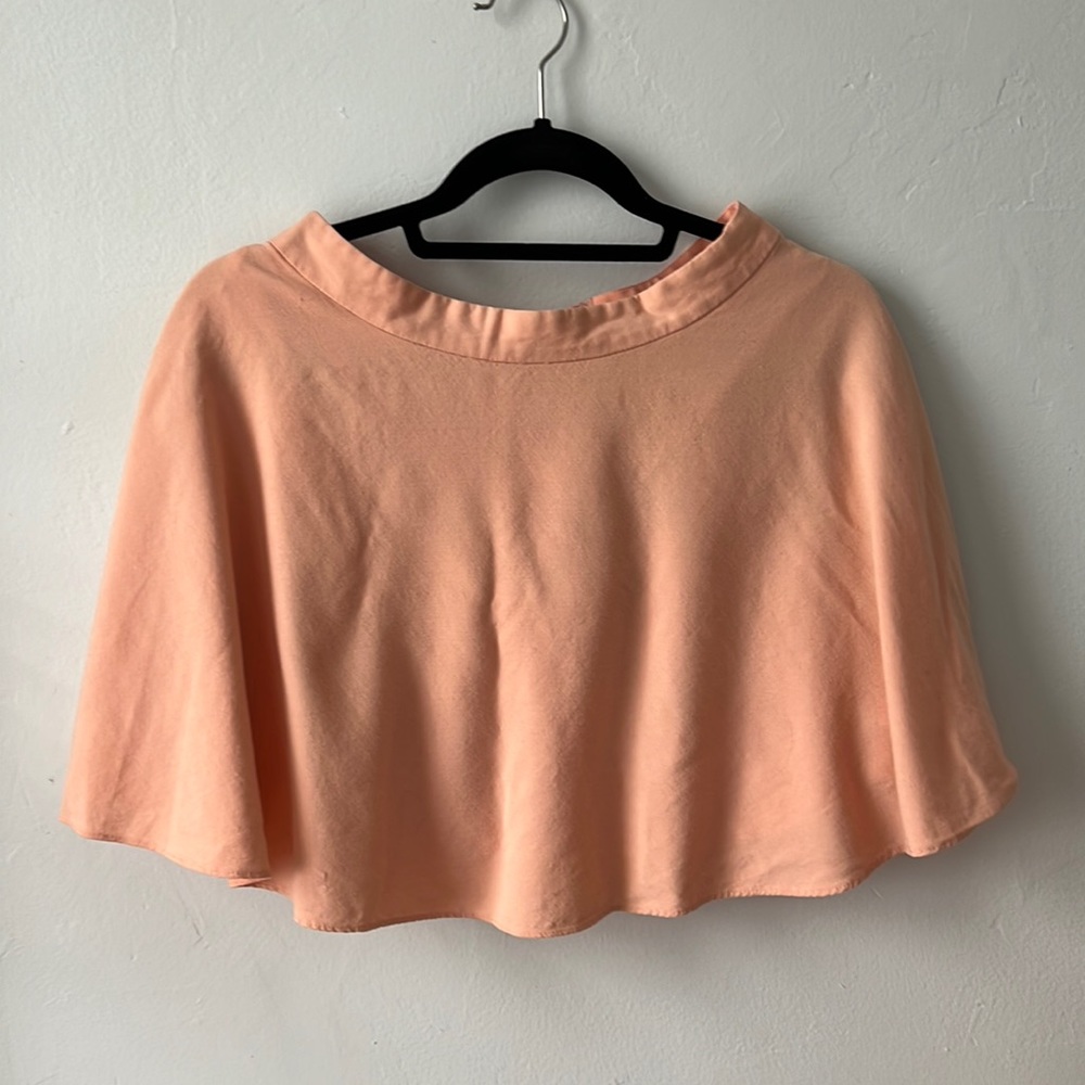 Peach Alice + Olivia Mini Skirt